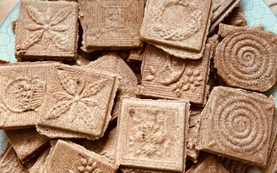 Zimtwaffeln gehören zu Weihnachten